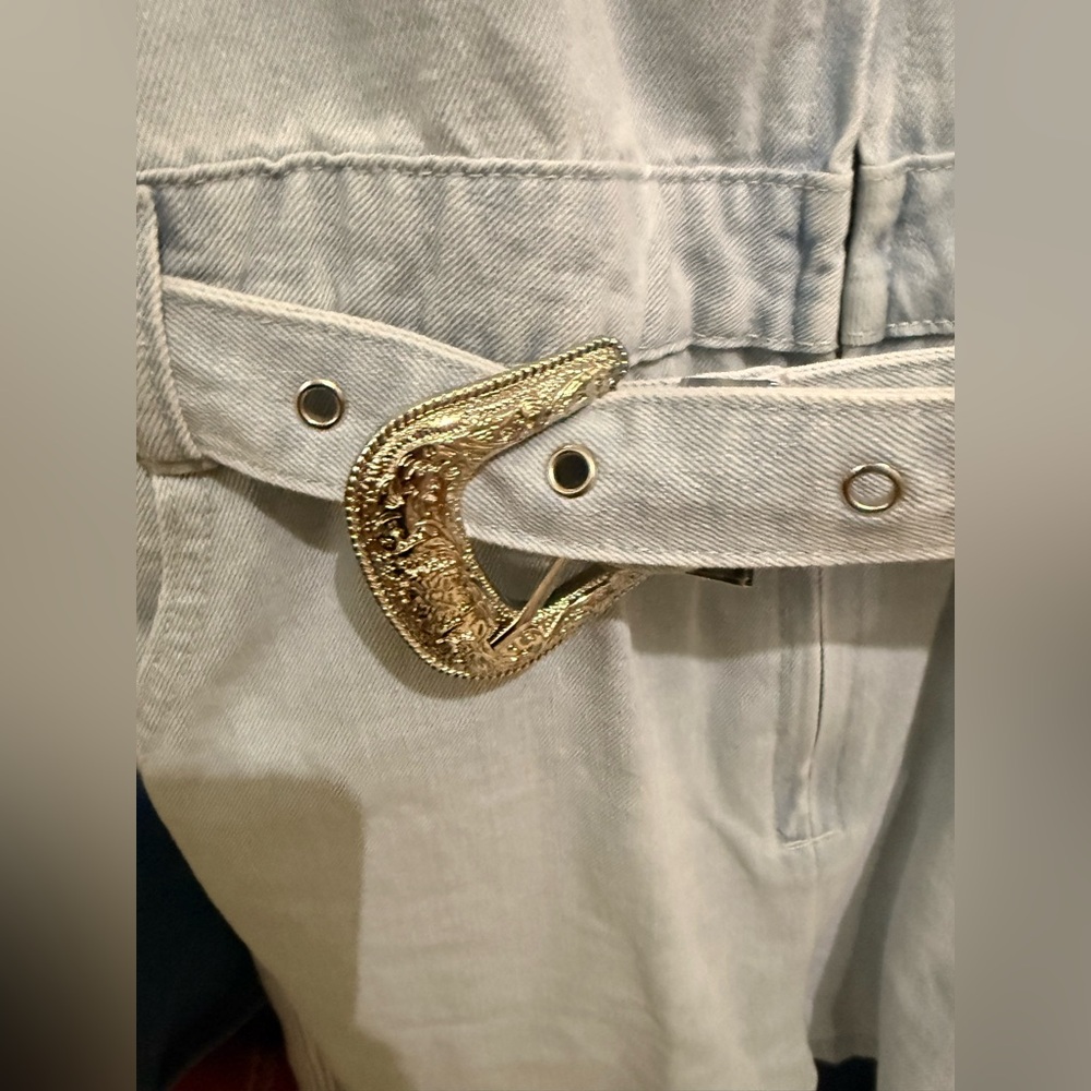 Denim romper - Picture 3 of 8